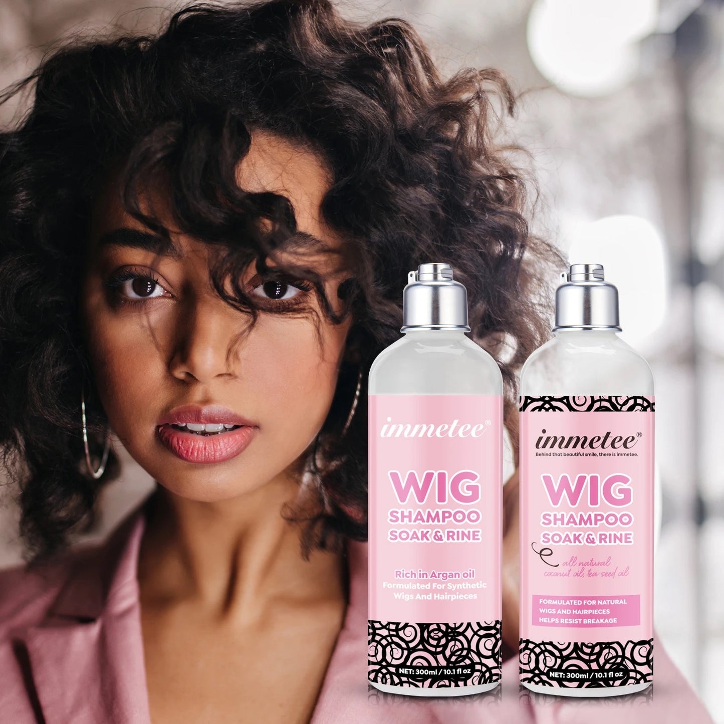 Immetee Wig Shampoo Deep Cleansing