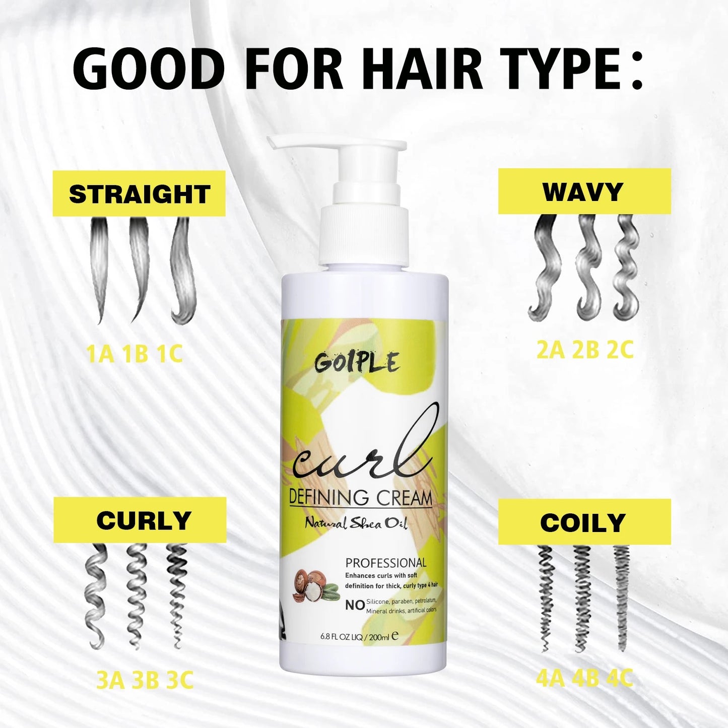 Curl Defining Cream for Curly Hair