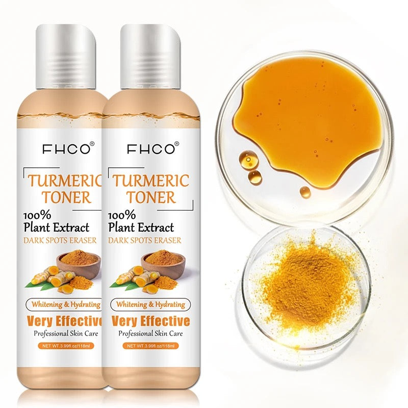 Turmeric Toner Face Toner, Fade Blemishes Dark Spot Acne Remover Toner for a dark skin